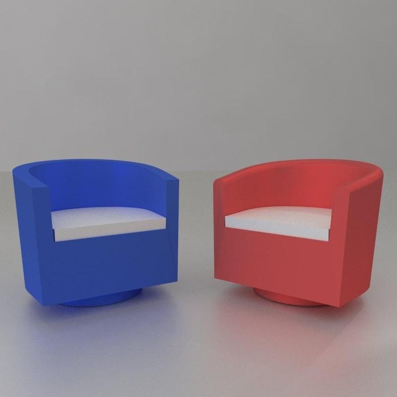 Armchair Furniture House Miniature 1/24 scale