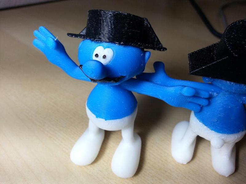 Tricornio for Smurf (Pitufo Guardia Civil)