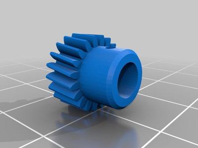 Robox plastic gear extruder