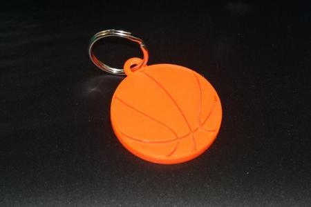 Basketball Keychain