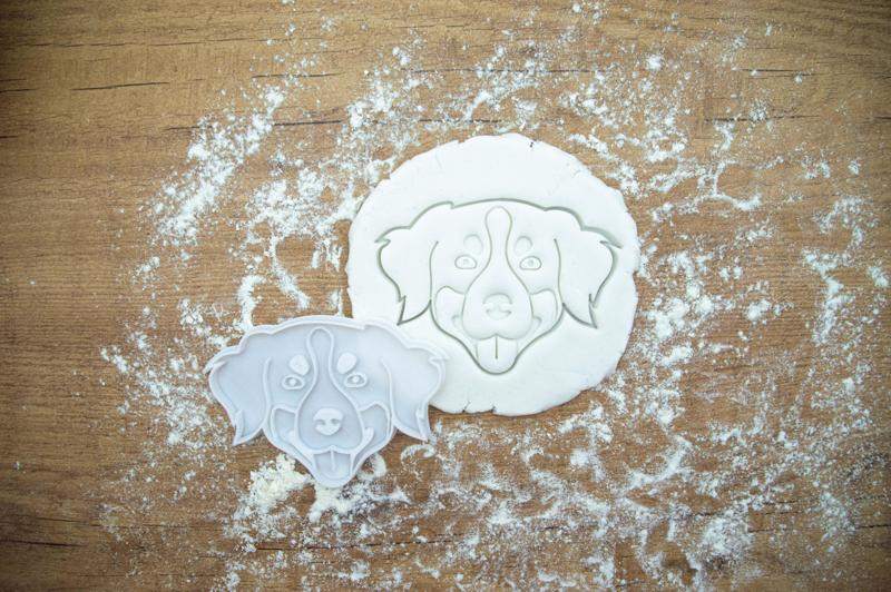 Bernese mountain dog cookie cutters