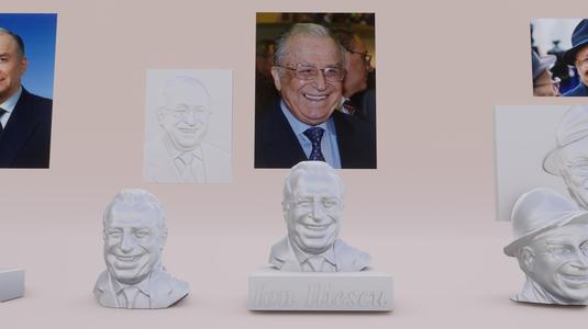 Ion Iliescu Legacy Bundle 3D Print BUSTS and BAS RELIEFS 3D print model