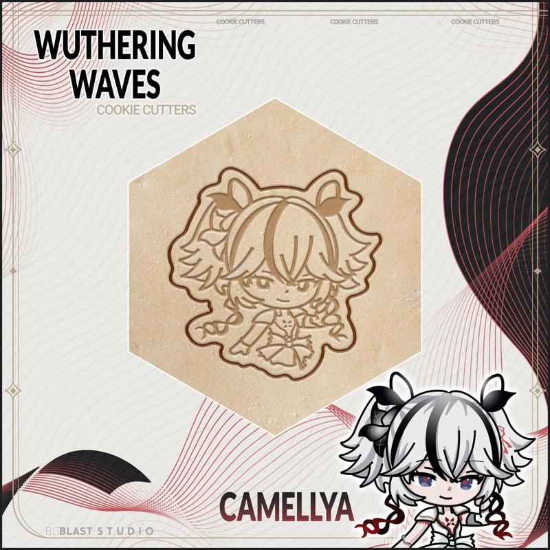Wuthering Waves Camellya Cookie Cutter