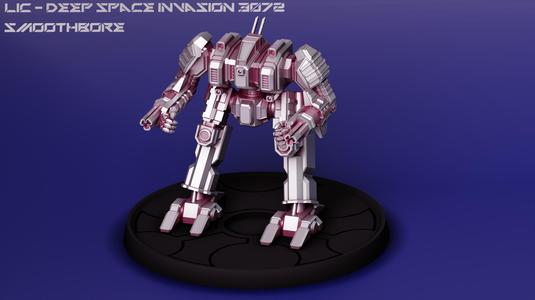 The LIC - Smoothbore 70 ton heavy battlemech