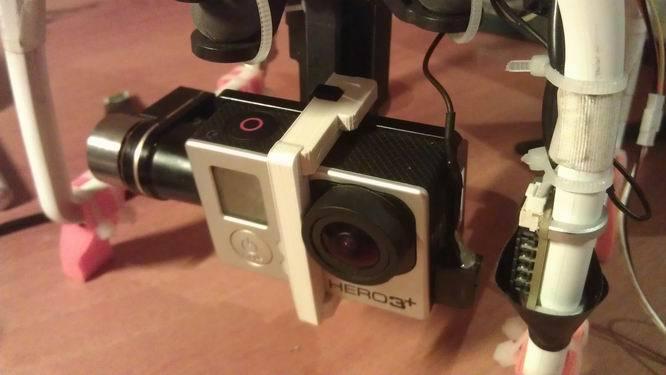 GoPro 3+ to Zenmuse H3-2D quickmount