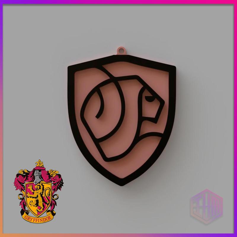 KEY RING GRYFFINDOR - HARRY POTTER