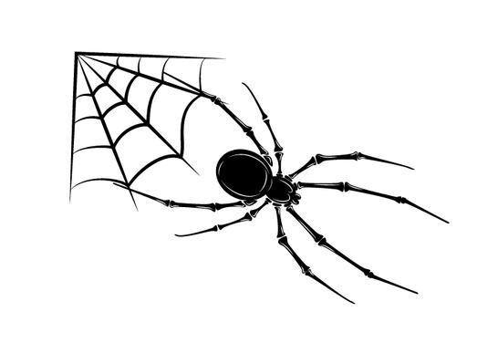 3D Printable Halloween Spider Web Decoration