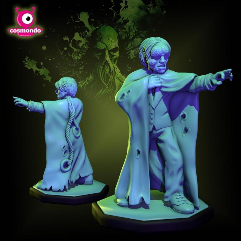 The Elephant Man Joseph Merrick Unmasked Cthulhu Investigator 32mm RPG Tabletop