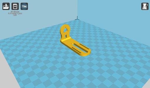 Remix - GoPro Gimbal Parts - Camera Arm