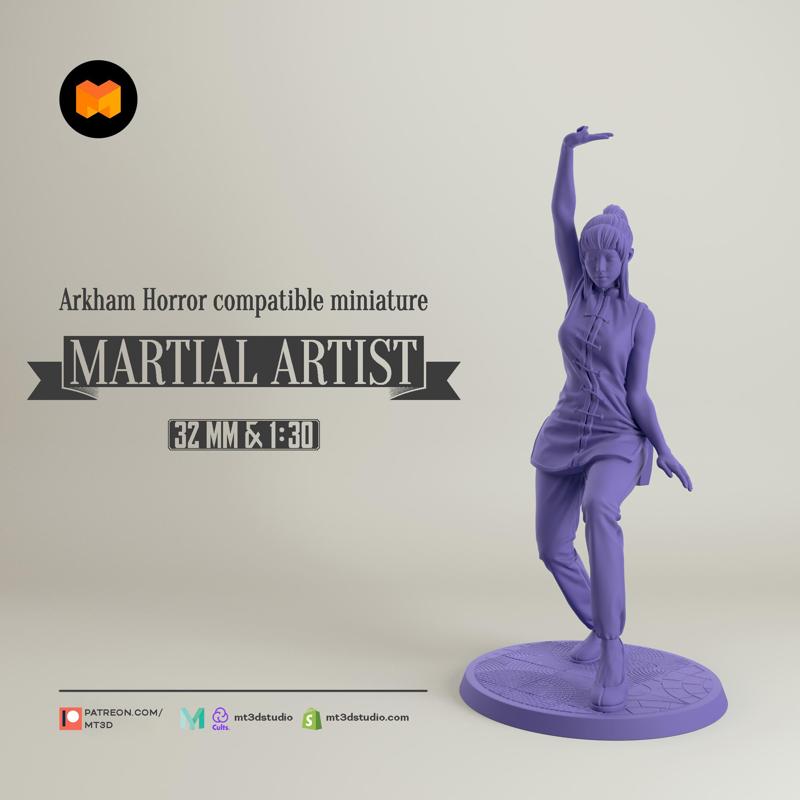 Martial Artist - Arkham Horror compatible