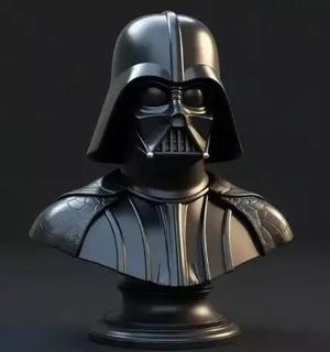 Darth Vader Bust STL Epic Star Wars 3D Print Model for Display
