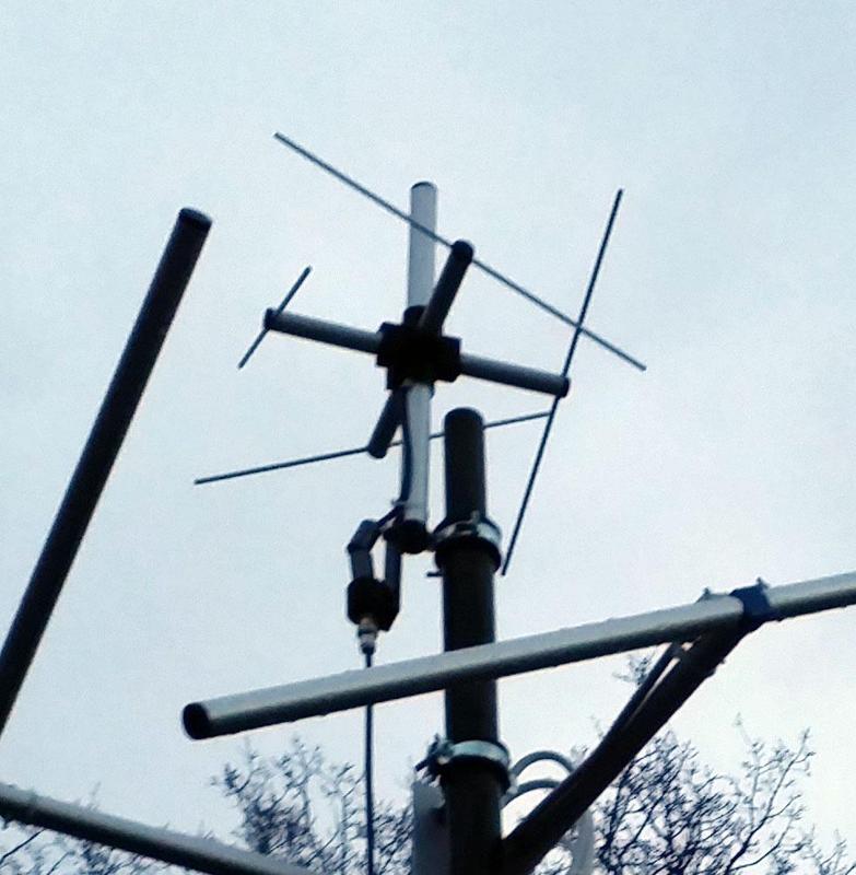 70 cm Lindenblad Antenna