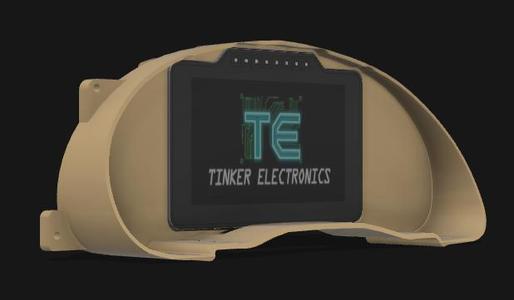 SN95 Mustang 7in Tinker Electronics Dash Mount (1994–2004)