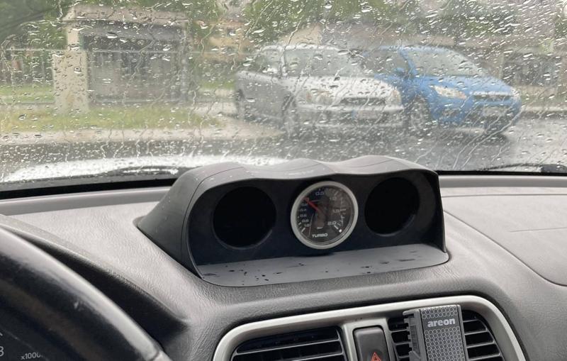 Subaru Impreza WRX Triple Dash Gauge Pods holder 52mm