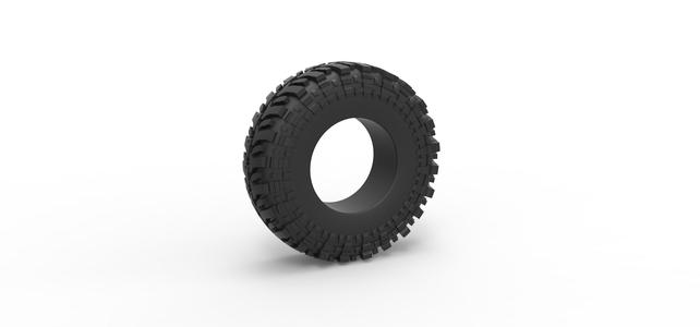 Diecast offroad tire 91 Scale 1:25