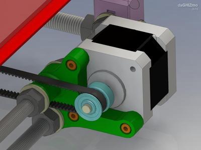 Y Motor Mount Prusa i3