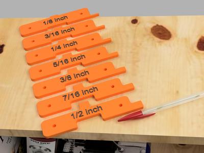 Router and Table Saw setup blocks