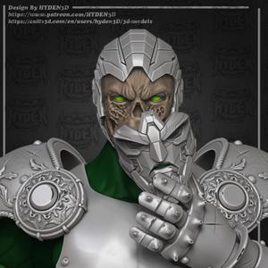 dr doom head