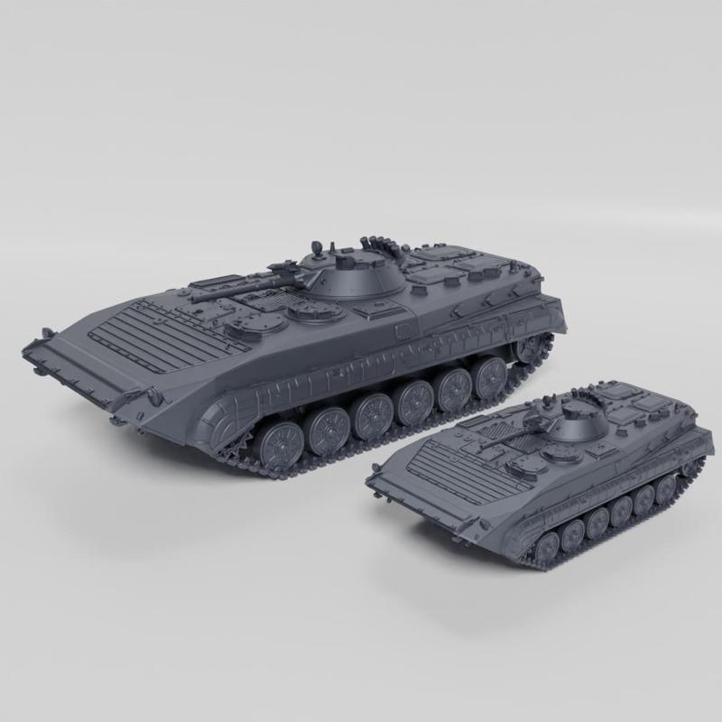 BMP-1 (IFV) (USSR, Cold War) (1:56 and 1:100 scale)