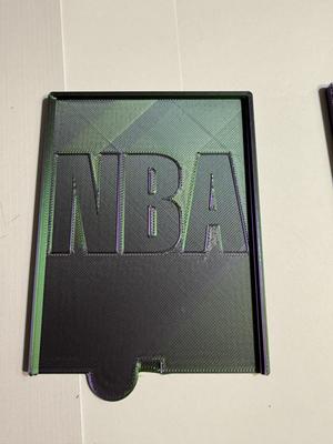 NBA Logo for Top Loader Card Mailer - 1/4" Thickness - 1.7oz - Fits envelope Mailer
