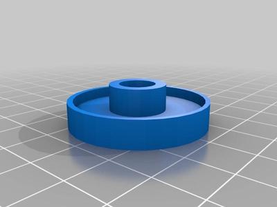 Dishwasher wheel and hub