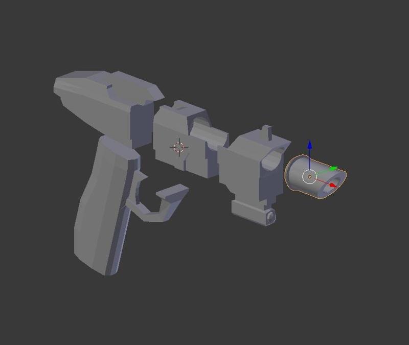 Blaster Pistol