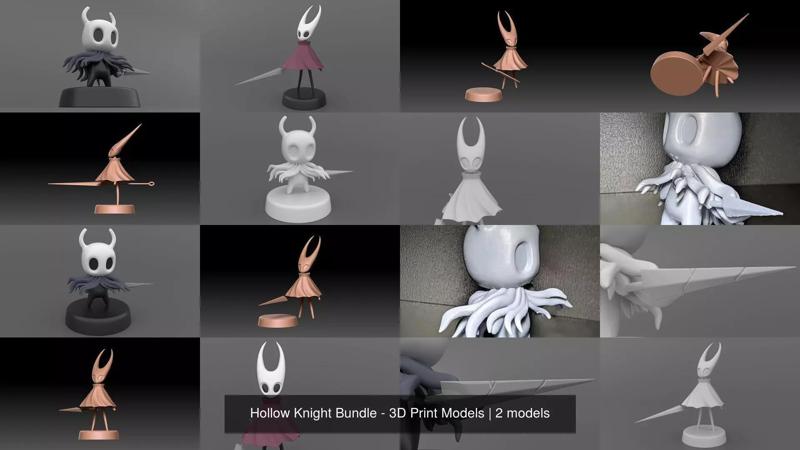 Hollow Knight Bundle - 3D Print Models 3D Model Collection