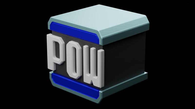 POW BLOCK - SUPER MARIO