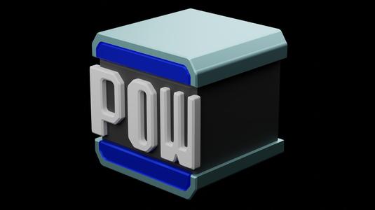 POW BLOCK - SUPER MARIO