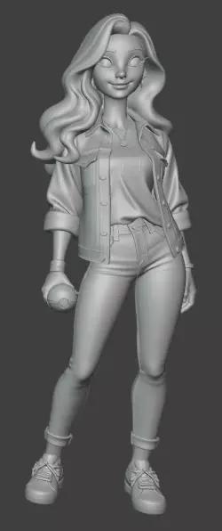Kelly Clarkson Inspired Figurine