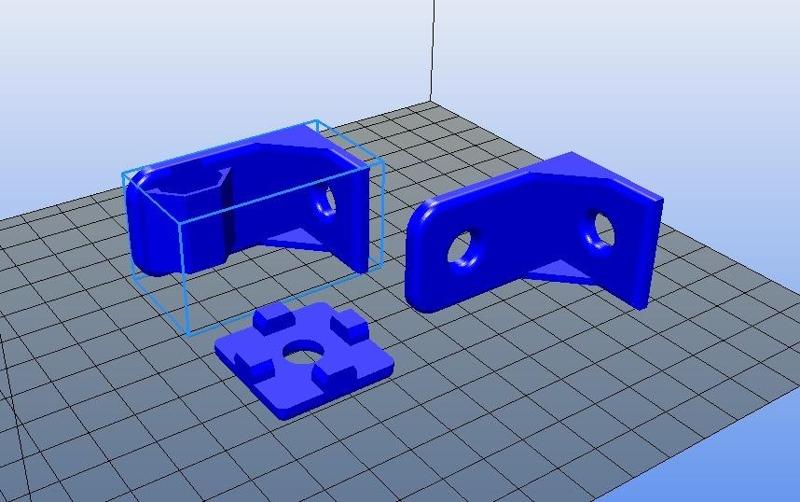 cap and joint for 30x30 extruded alluminium profil T-Slot