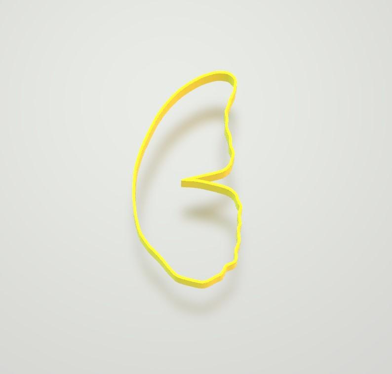 Butterfly wing polymer clay cutters - Polymer clay tools - 3d printed polymer clay cutters