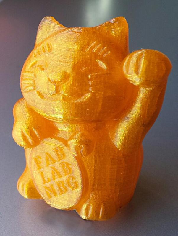 Winkekatze FabLabNBG