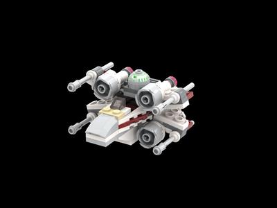 Star Wars X-Wing Fighter Microfighter 75032 (no minifigure)