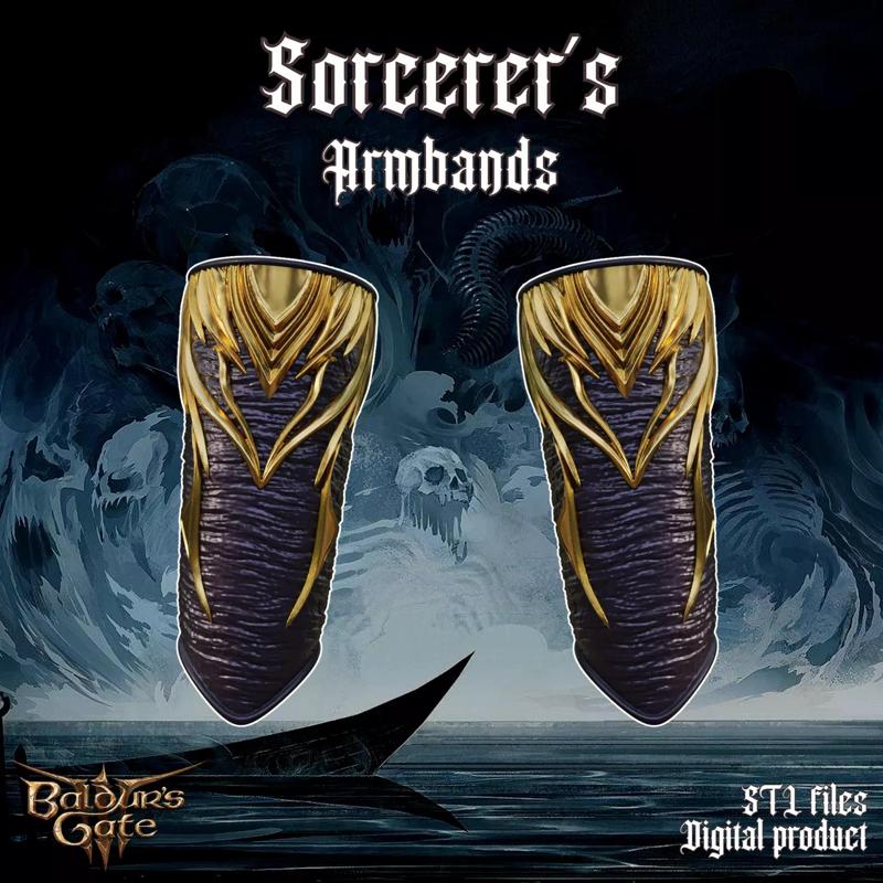 Fantasy Sorcerers Armbands Baldurs Gate 3