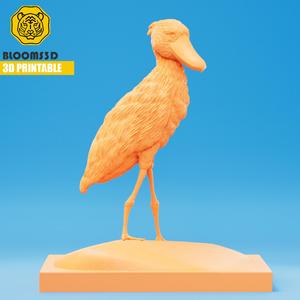 3D Printable Shoebill