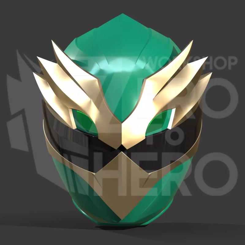 No1 Sentai Gozyuger - Gozyuger Green Helmet