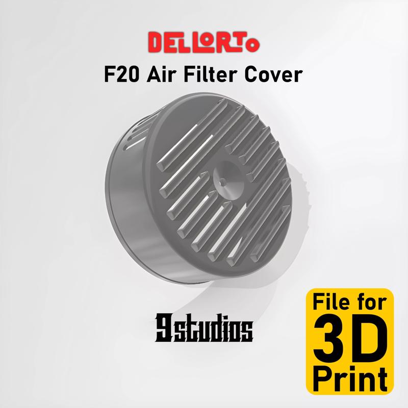 Dellorto F20 Air Filter Cover