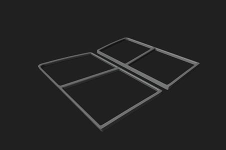 Gomas Vidrios Traseros machito