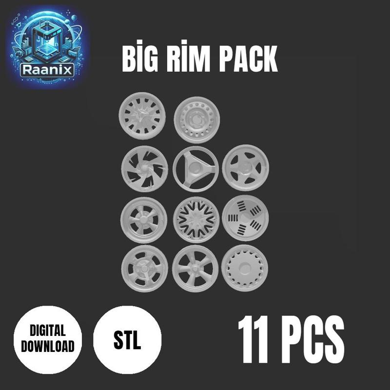 11 PCS HOT WHEELS RİM PACKS