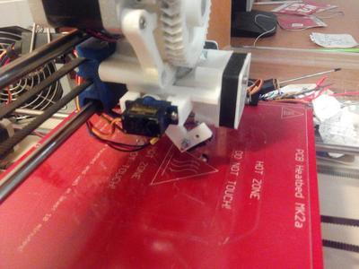 Fant mount for prusa i3 budaschnozzle