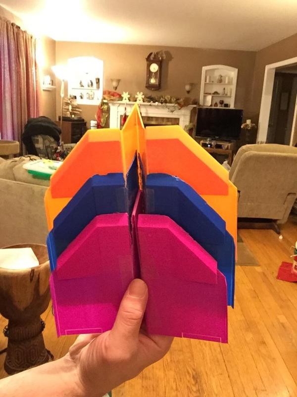 Paper airplane mockup REMIX