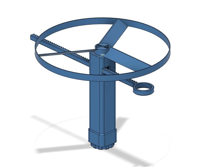 Fly Propeller Wheel Launcher Toy V1