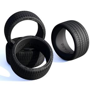 Michelin-Pilot-Sport-5 19 inch Tires. 1/24 scale