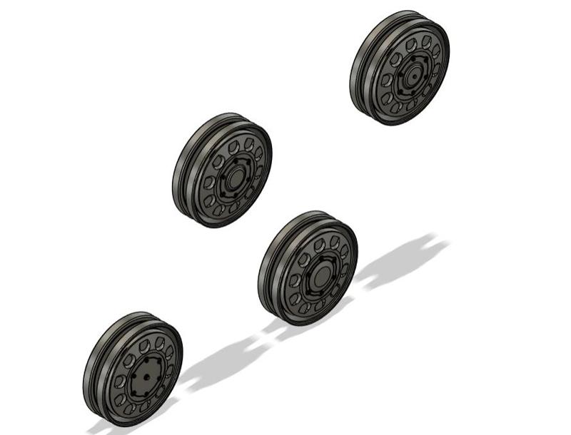 T-64 Wheels 1/35