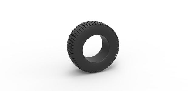 Diecast offroad tire 45 Scale 1:25