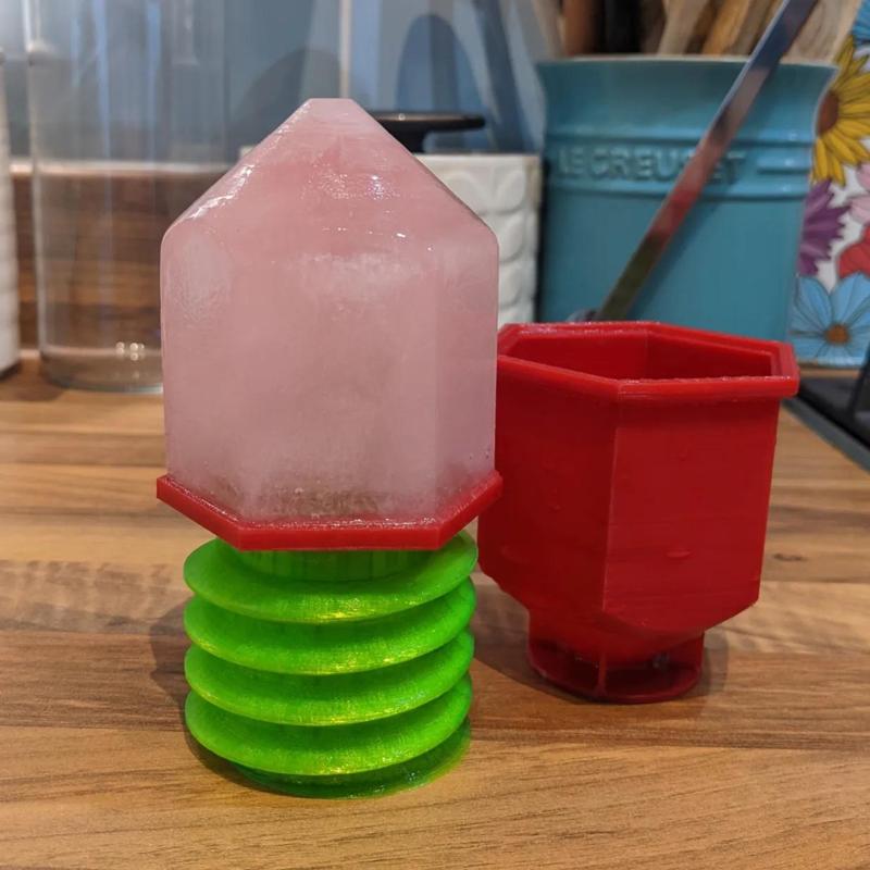 Ice Lolly Mould - MK8 Nozzle Shape