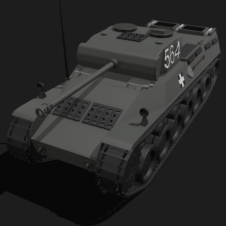 M43 Tas Heavy Tank ( 1/18 Scale Prop )