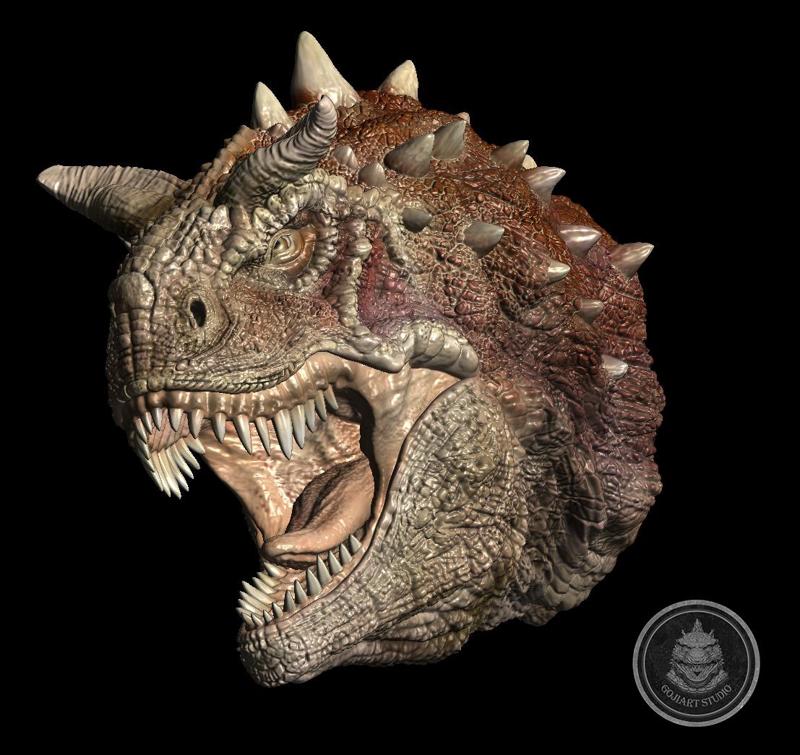 T-REX (DINOSAUR) HEAD FOR CHRISTMAS