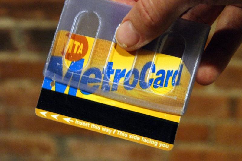 Another Slim Wallet with MetroCard Slot 